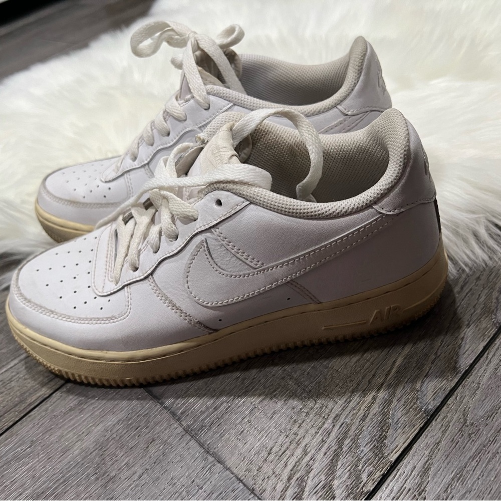 Nike Air Force 1 Low White Sneakers Youth